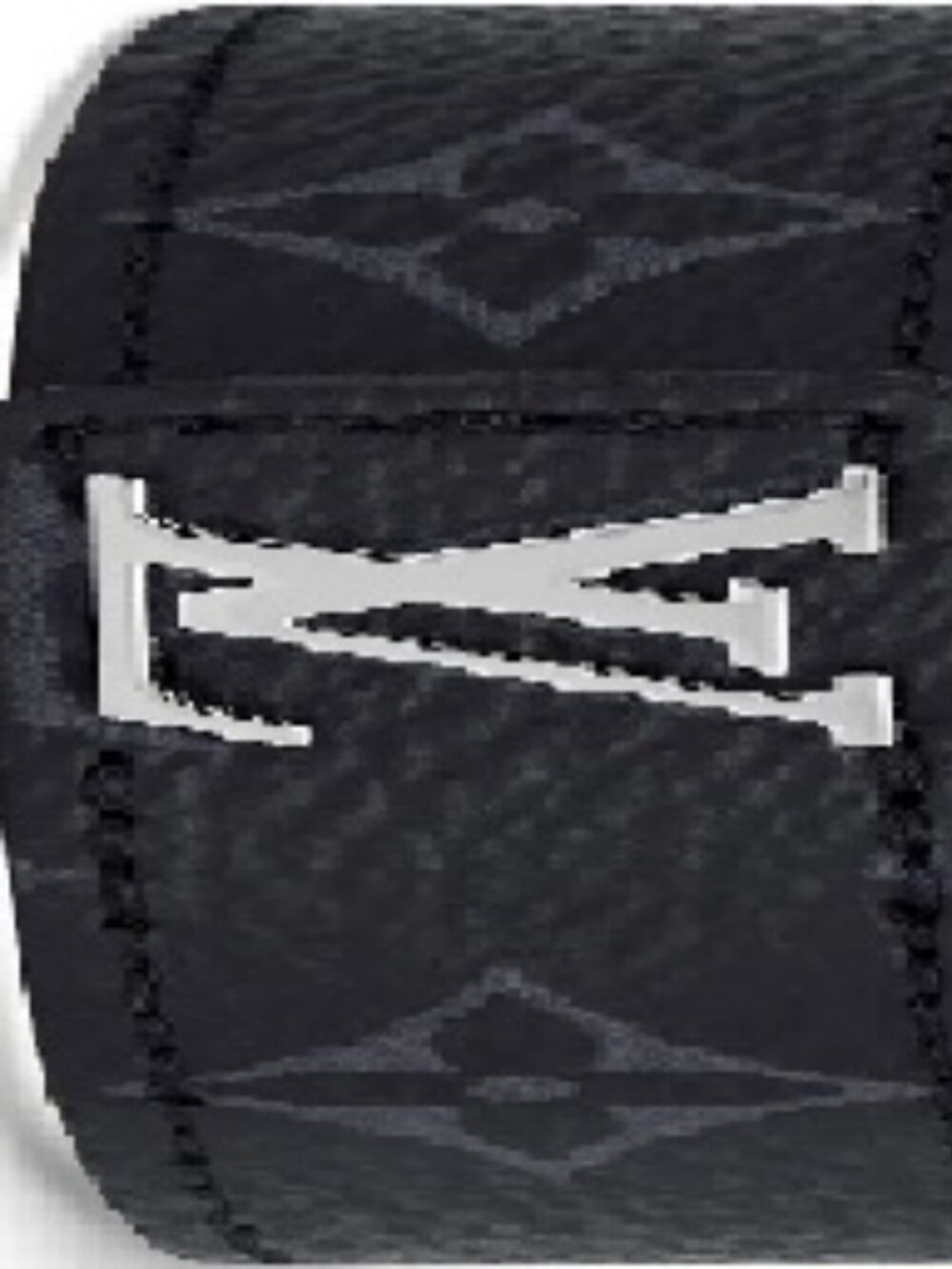 Louis Vuitton LV Slim Bracelet in Monogram Eclipse Canvas